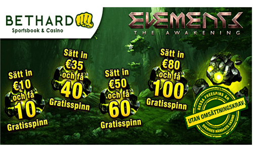 bethard-free-spins-elements-gratis